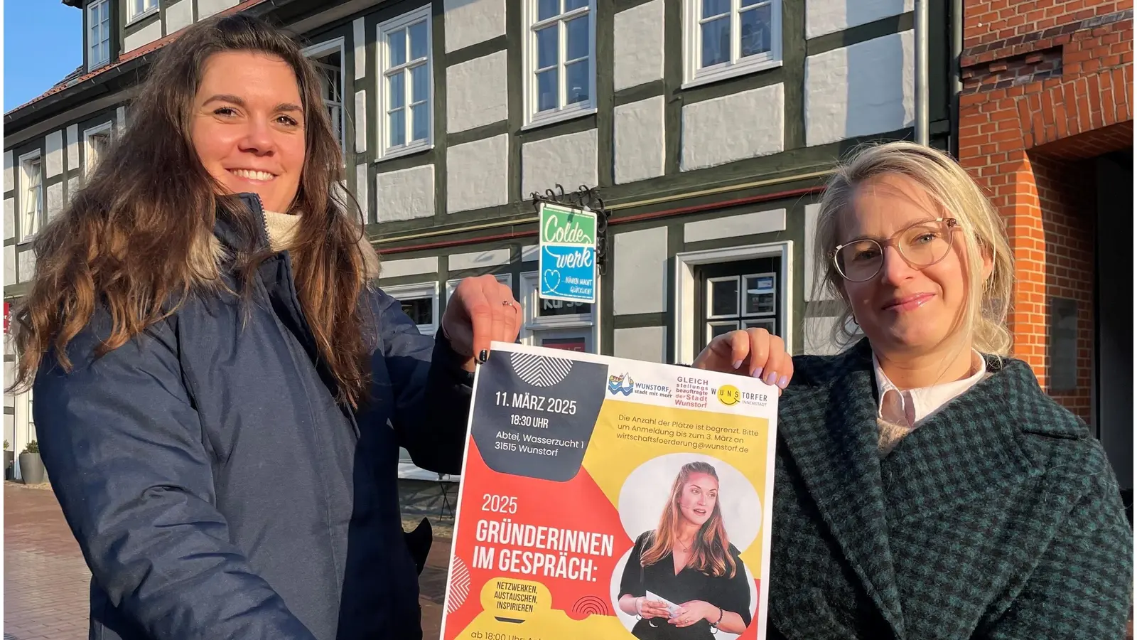 Laden ein: Programmmanagerin Tanja Berg (li.) und Gleichstellungsbeauftragte Marija Giessen. (Foto: privat)