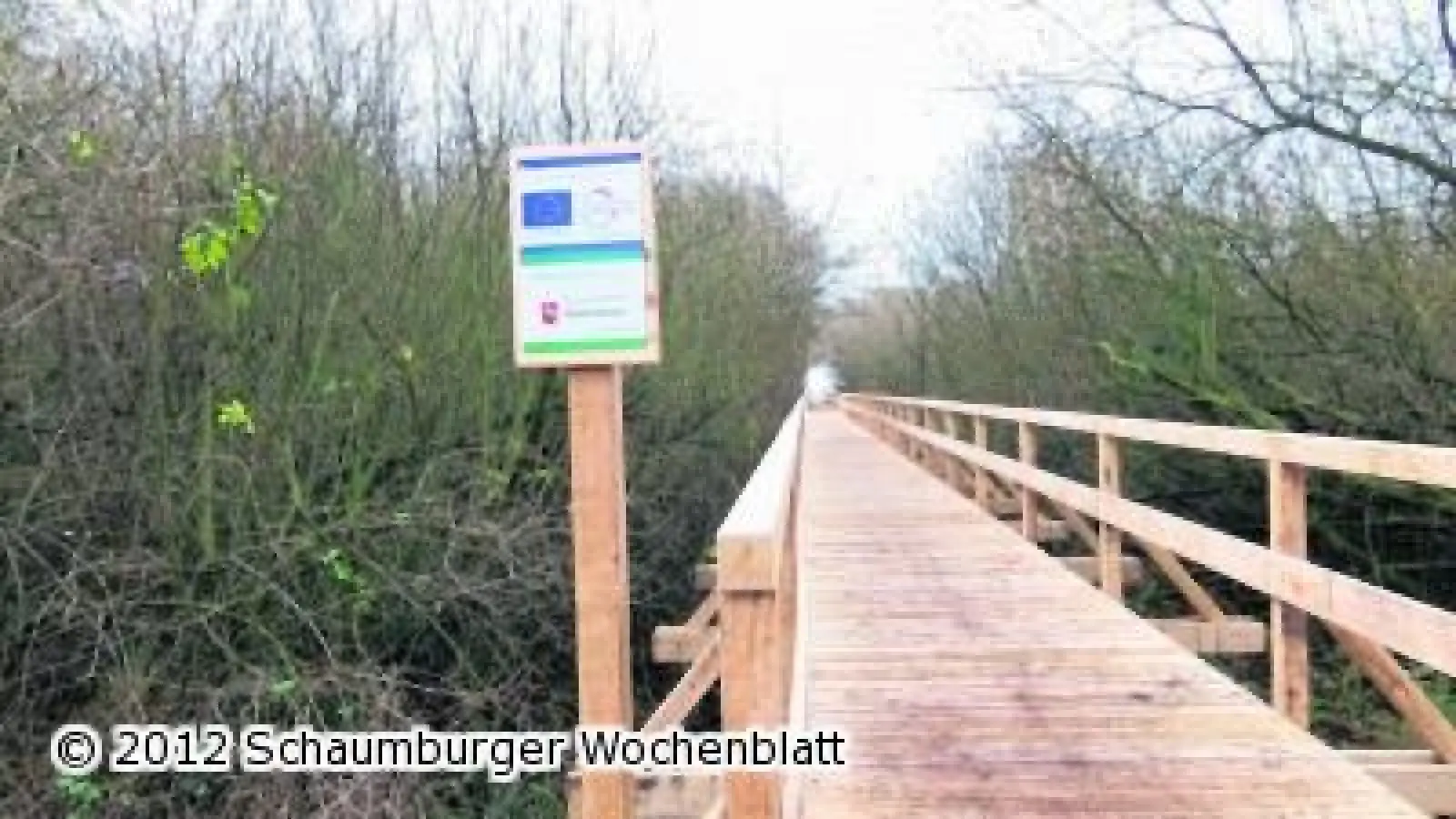 Steg wird erneuert (Foto: em)