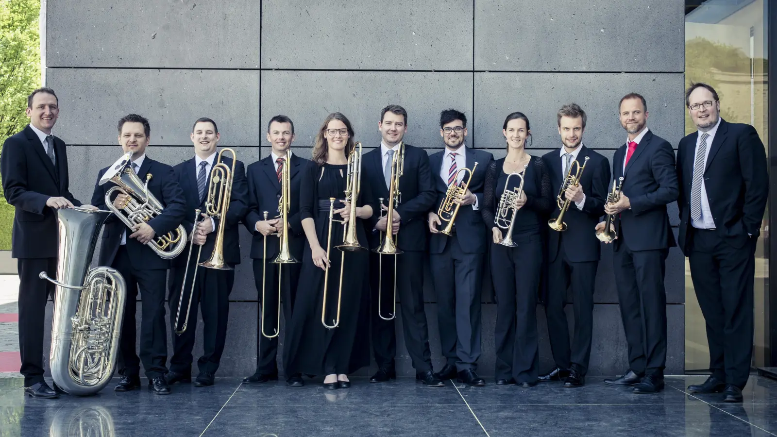 Genesis brass tritt in der Petruskirche auf.  (Foto: Guido Werner)