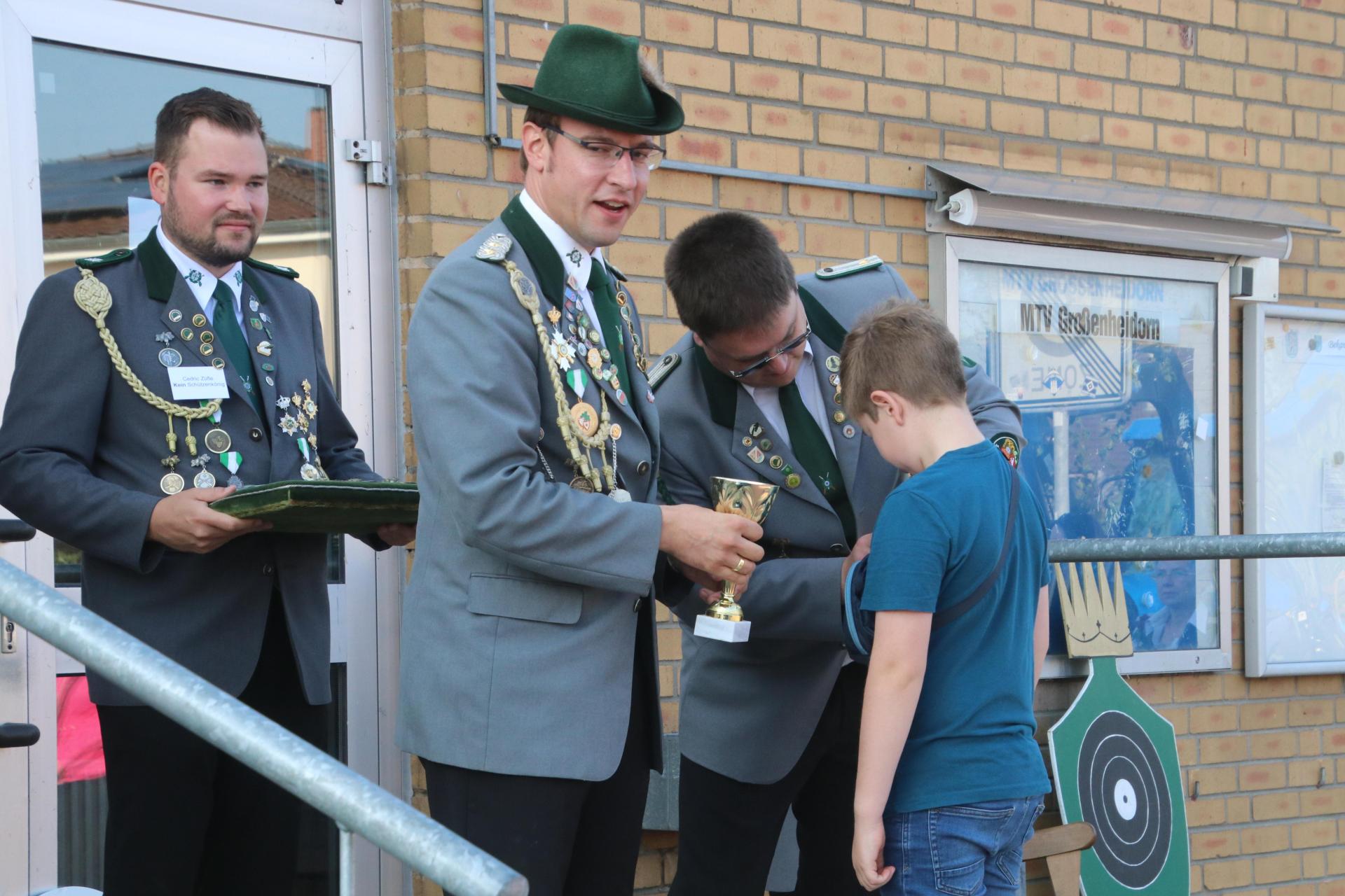 Impressionen vom Schützenfest Großenheidorn. (Foto: gi)