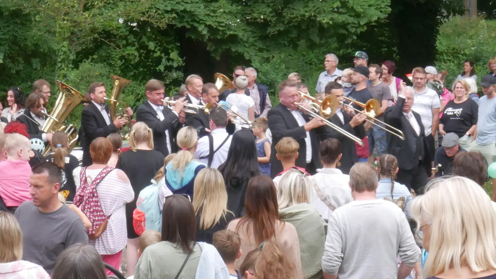 Kinderschützenfest-Start auf der Mjuseumsinsel. (Foto: gk)