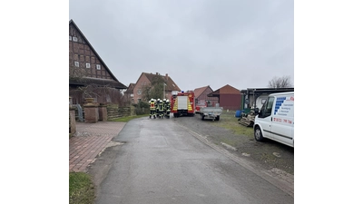 Der Einsatzort in Rehren A/R. (Foto: privat)