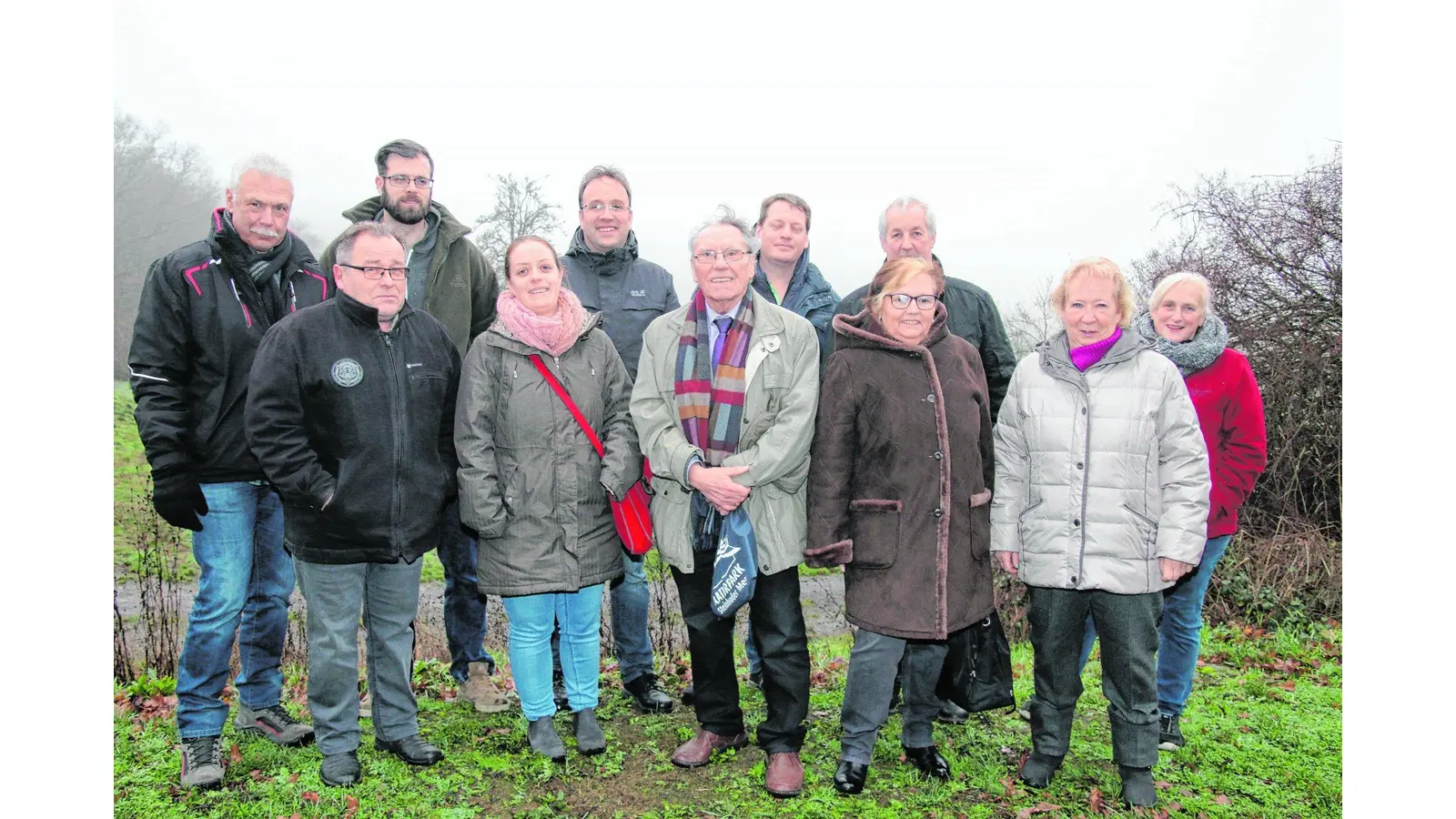 Erst Bereisung, dann Ratssitzung (Foto: gi)