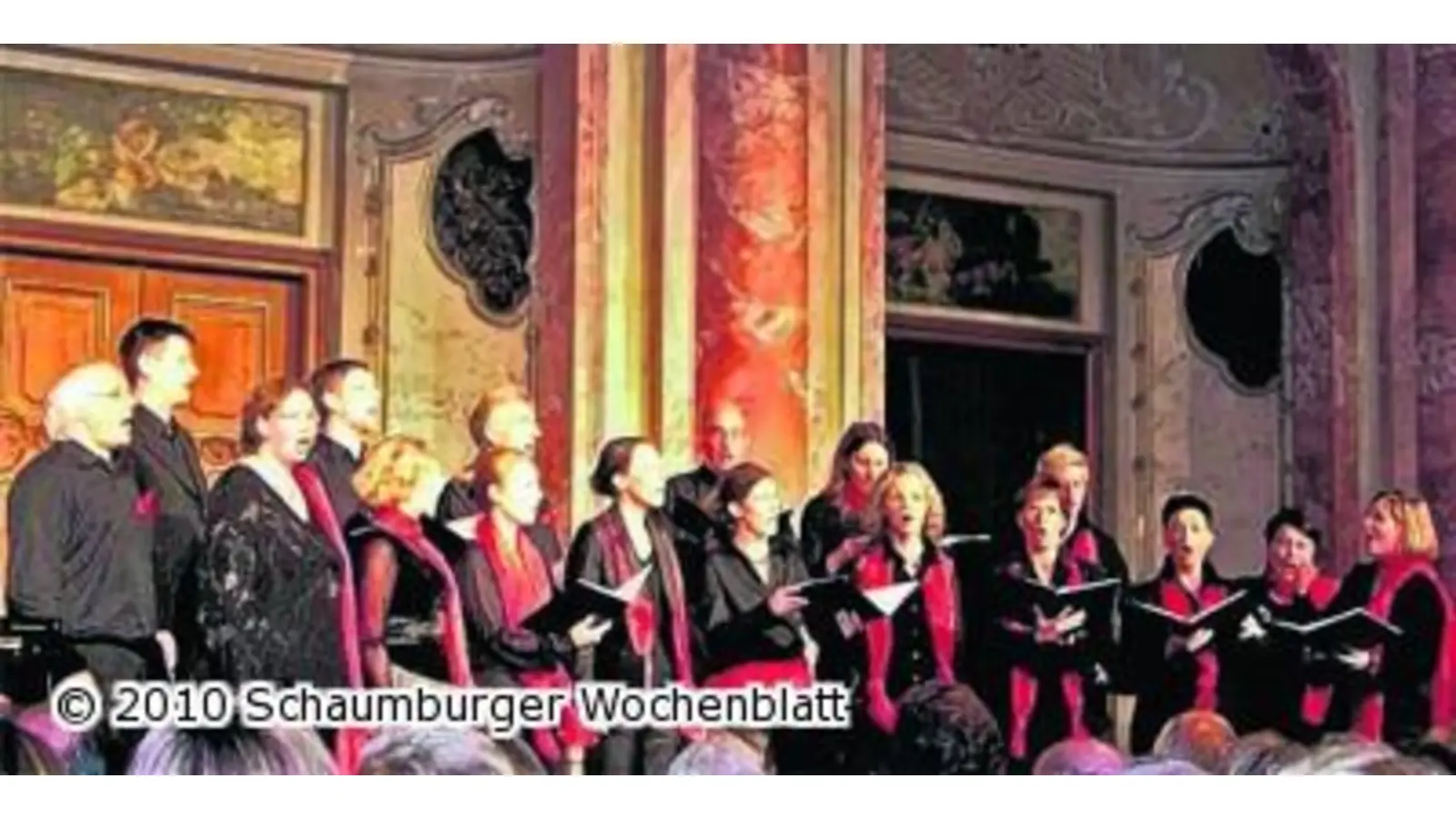 Weihnachtslieder im Schloss (Foto: hb)