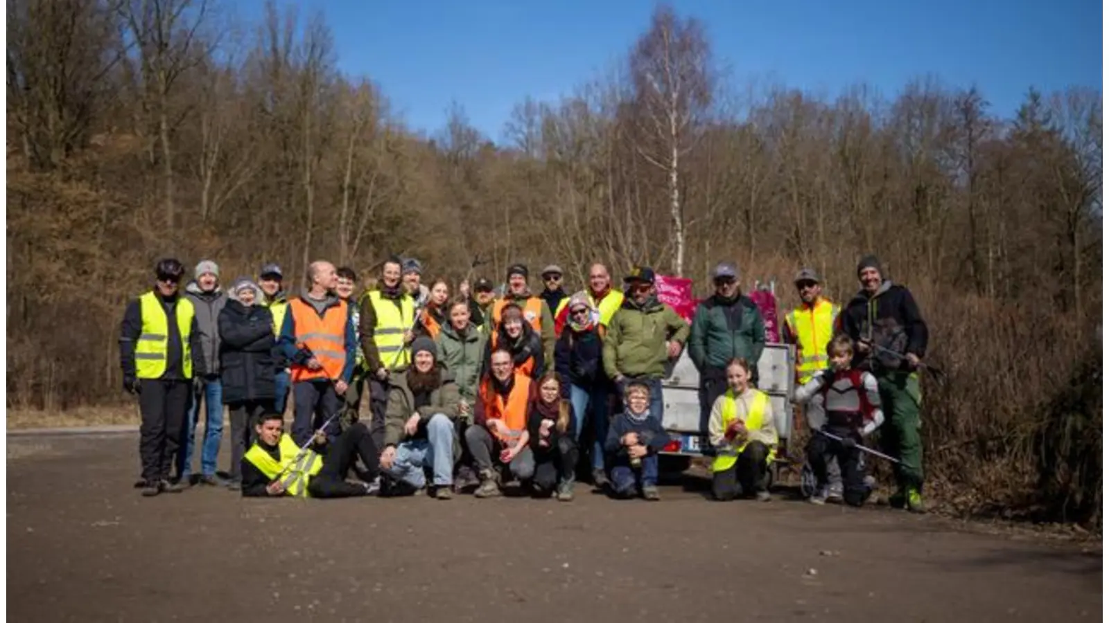 Am Ende der Aktion waren sich auch in diesem Jahr alle Beteiligten einig: Der „Clean Up Day“ zeigt Wirkung und ist ein fester Termin im Kalender (Foto: Marlon Weber )