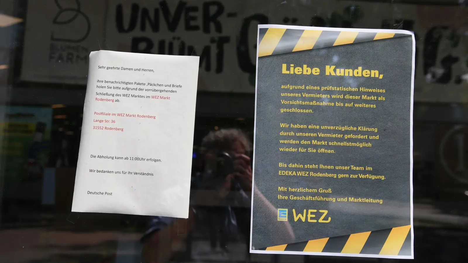 Die Pakete, Päckchen und Briefe können aus dem WEZ-Markt Rodenberg abgeholt werden. (Foto: bb)