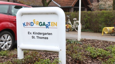 Erhält einen Anbau: Die Kita St. Thomas in Großenheidorn. (Foto: tau)