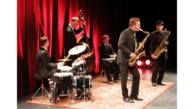 „The toughest tenors” mit Patrick braun, Bernd Suchland, Ralf Ruh, Lars Gühlke, Dan-Robin Matthies kommen nach Stadthagen. (Foto: Schachtschneider, Dieter)