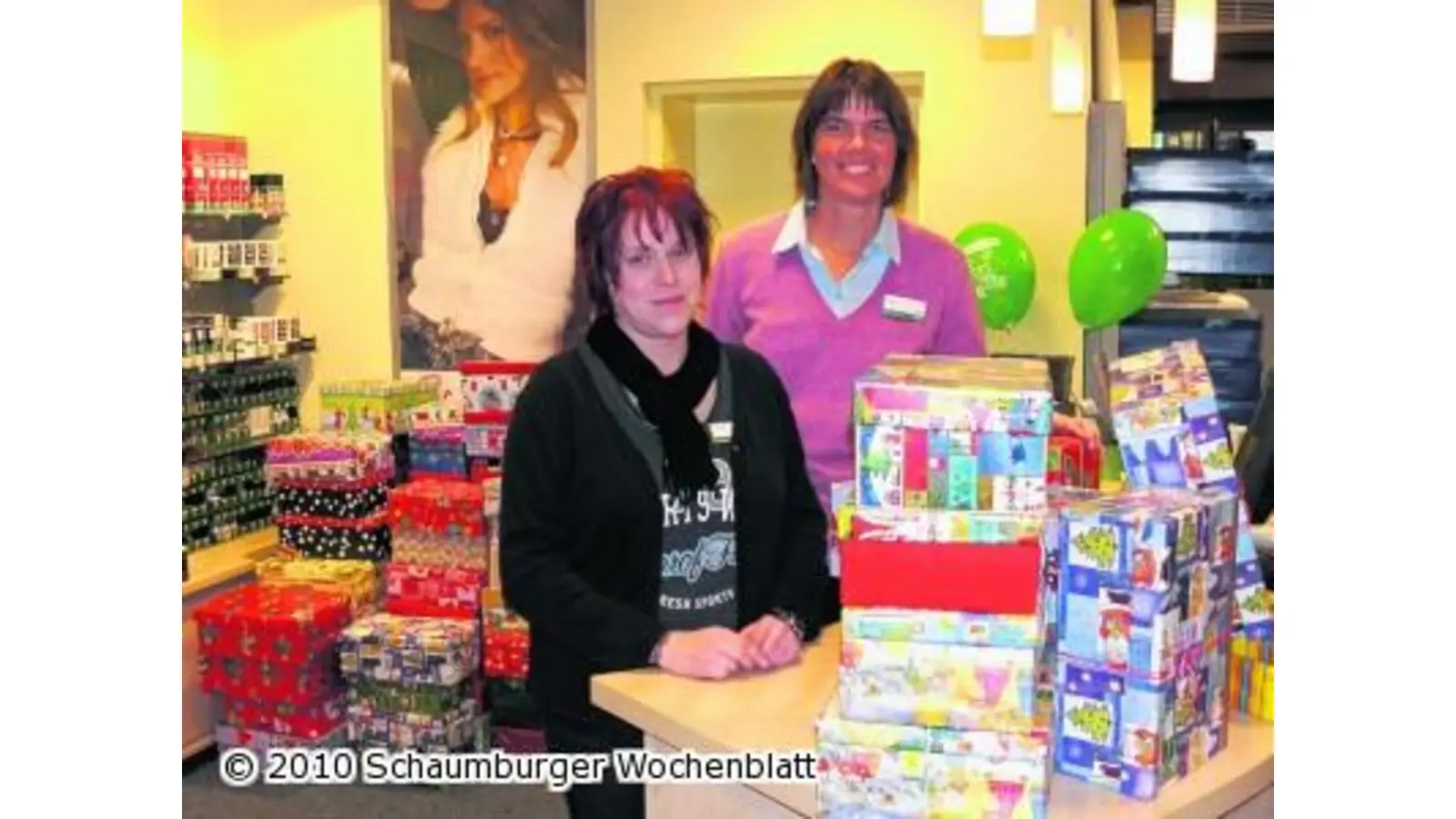 Aktion Weihnachten im Schuhkarton läuft gut an (Foto: hb)