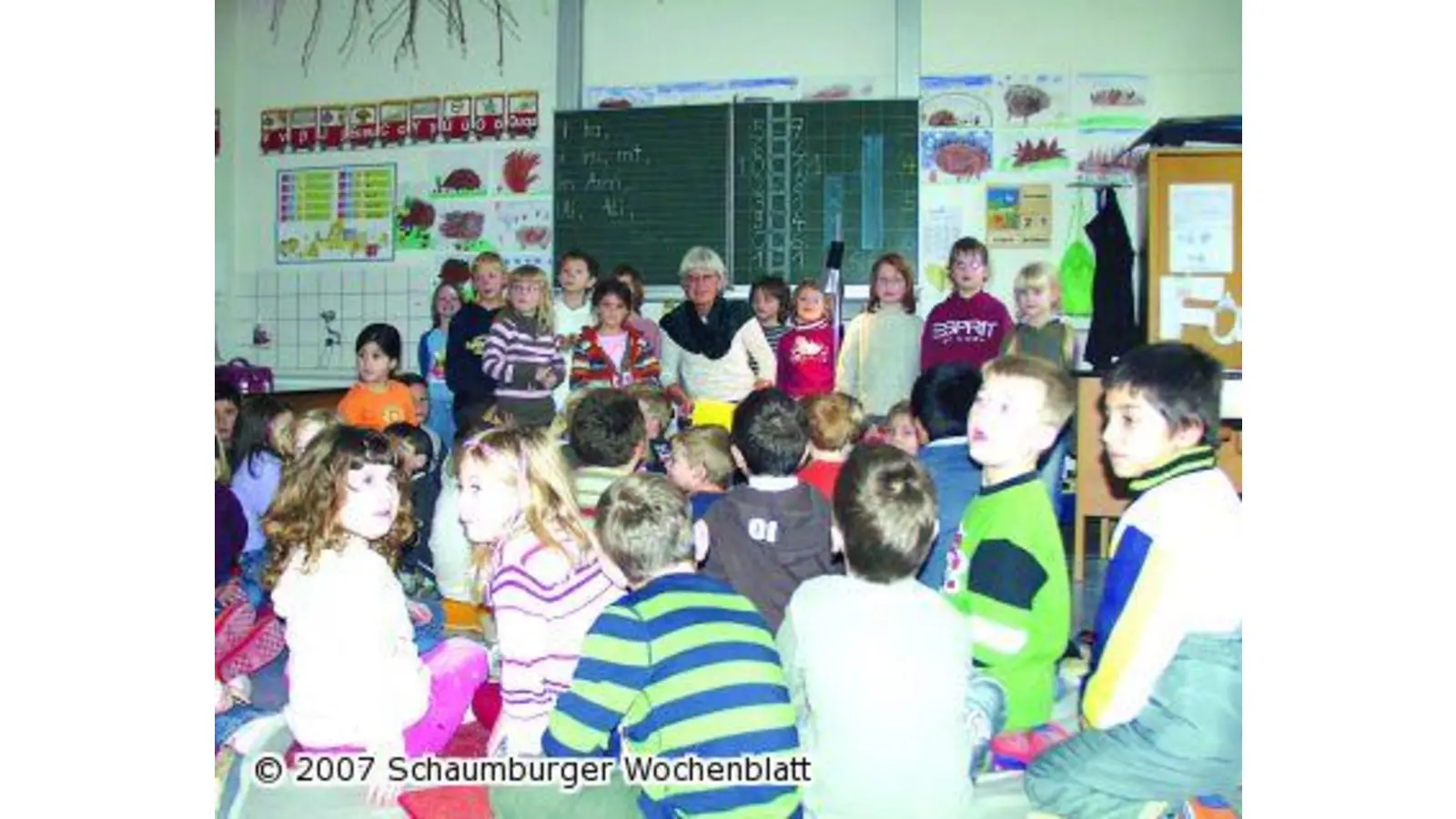 Annegret Dreyer liest am bundesweiten Vorlesetag (Foto: ste)