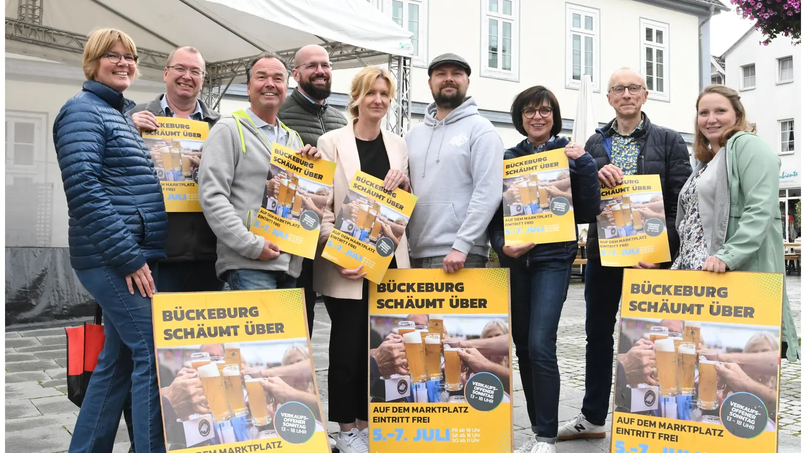 „Bückeburg schäumt über” lädt am ersten Juli-Wochenende ein. (Foto: nd)