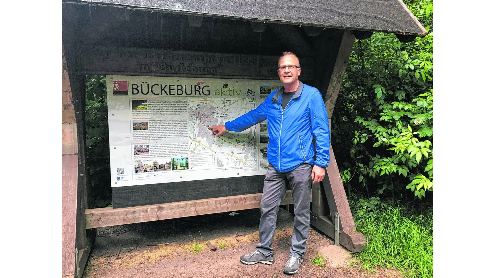 Auf Spurensuche im Harrl (Foto: nh)