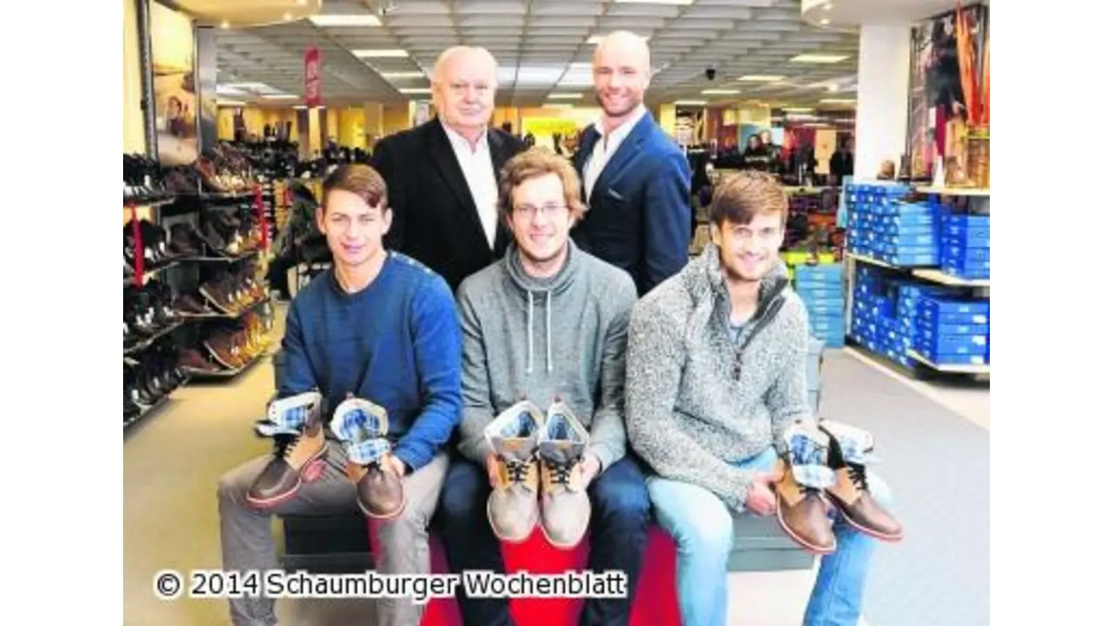 Neue Schuhe für die GWD-Bundesligastars (Foto: mk)