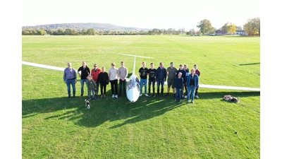 Die Segelflieger des LSV Bückeburg Weinberg beenden die Saison. (Foto: privat)