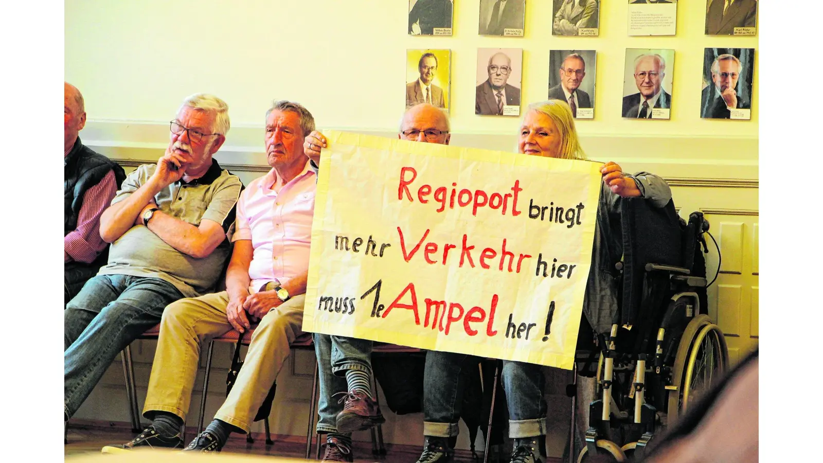 Bedarfsampel in Cammer bleibt großes Streitthema (Foto: red)