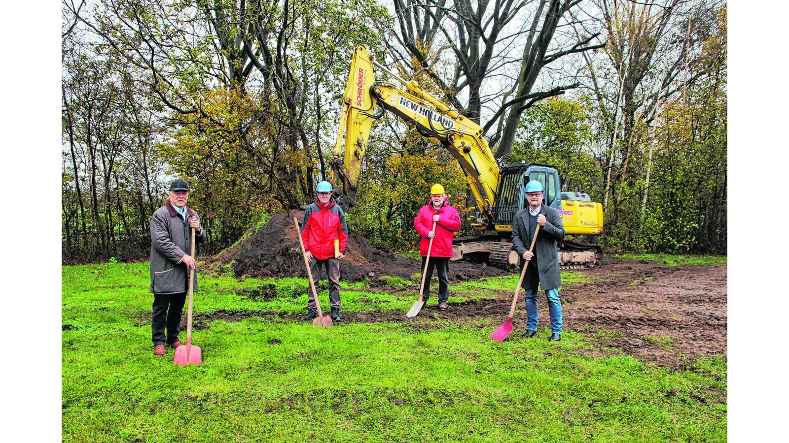 Im Oktober soll der Faulturm stehen (Foto: nh)