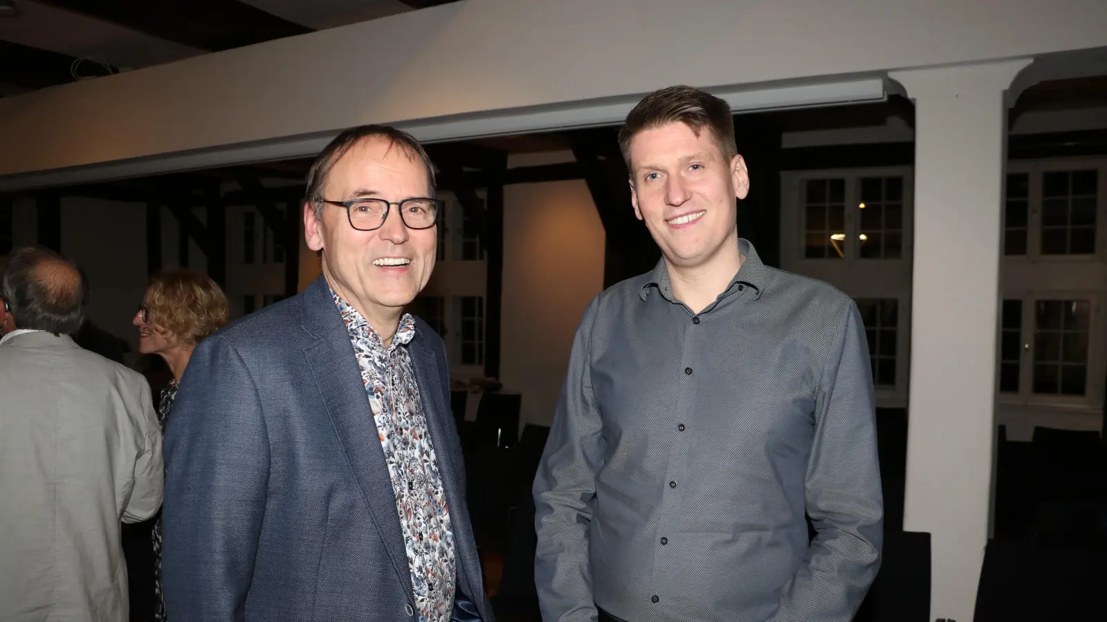 Für Finanzen zuständig: Andreas Saars (li.) und Alexander Stockum. (Foto: gi)