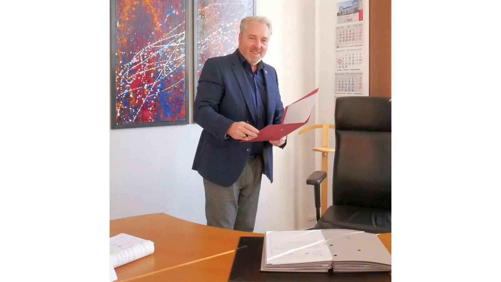 Thomas Wolf gibt sein Amt als Gemeindedirektor von Lauenau zurück. (Foto: gk)