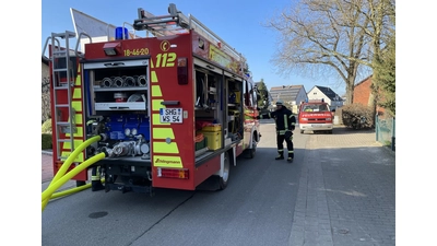 Die Einsatzkräfte in Riepen. (Foto: FF An der Aue)