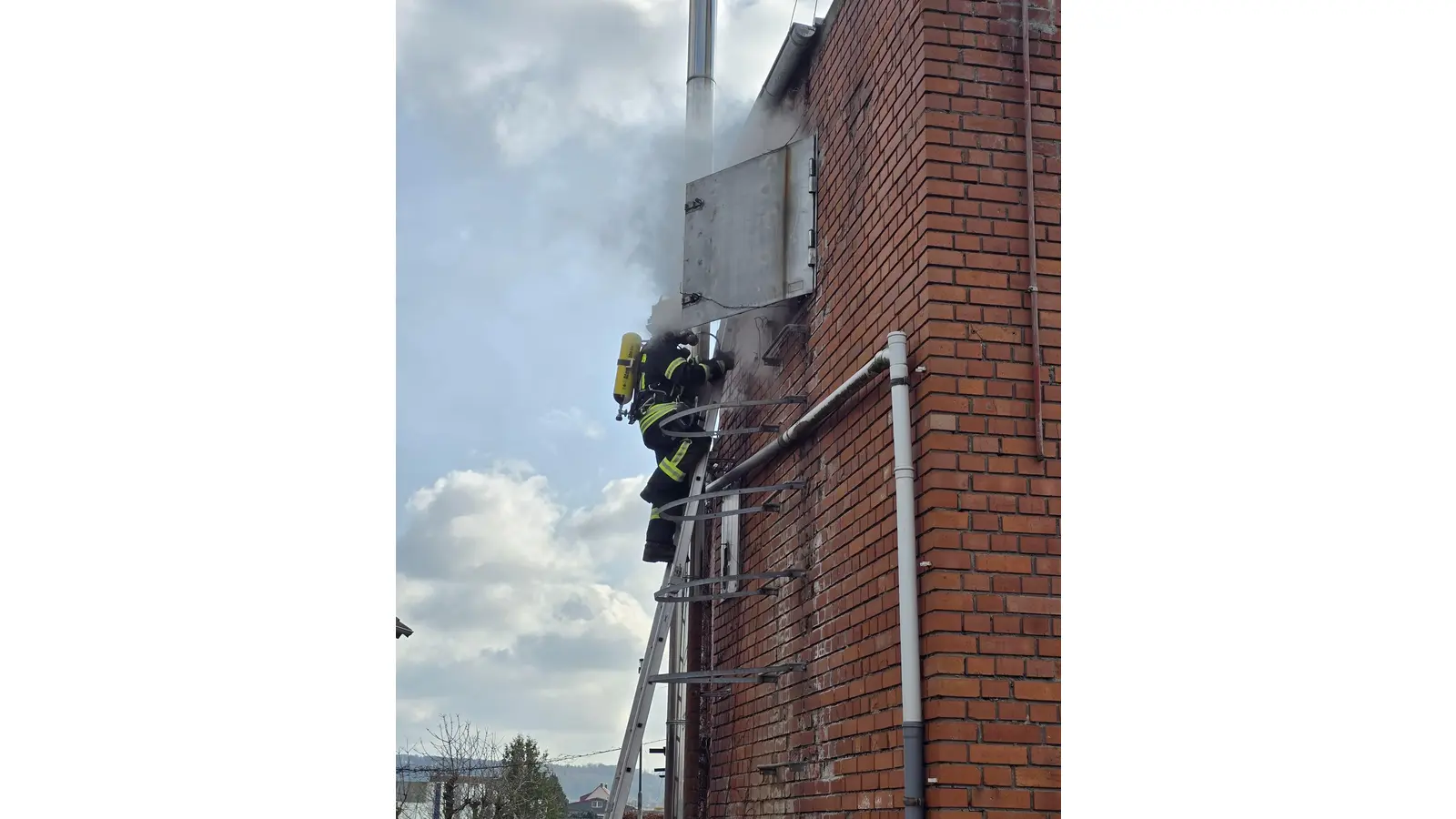 Die Feuerwehr konnte den Brand zügig löschen. (Foto: privat)