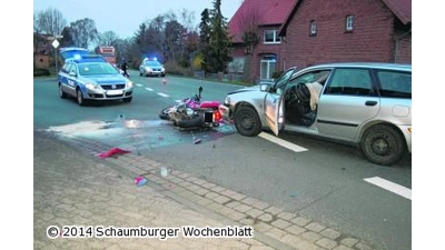 Motorradfahrer schwer verletzt (Foto: mh)