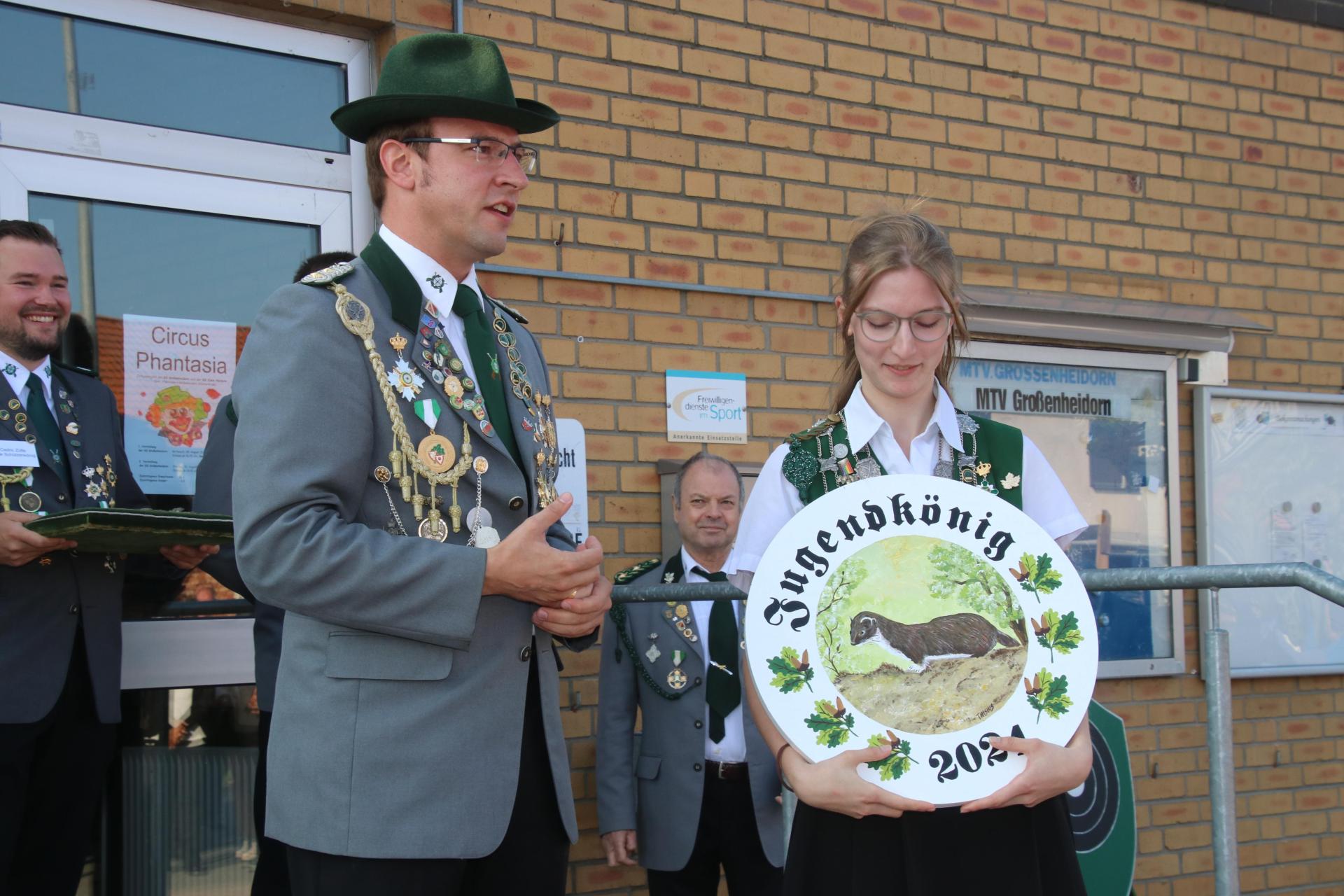 Impressionen vom Schützenfest Großenheidorn. (Foto: gi)