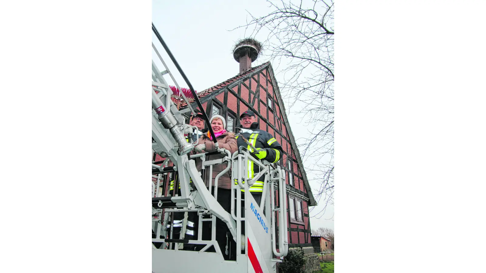 Störche können wieder einziehen (Foto: gi)