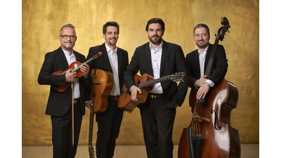 Das Joscho-Stephan-Quartett spielt in der Alten Polizei Stadthagen. (Foto: MANFRED_POLLERT)