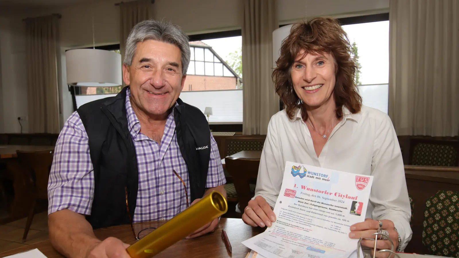 Planen das Event: Ulrich Baden und Karin Gerhards. (Foto: tau)