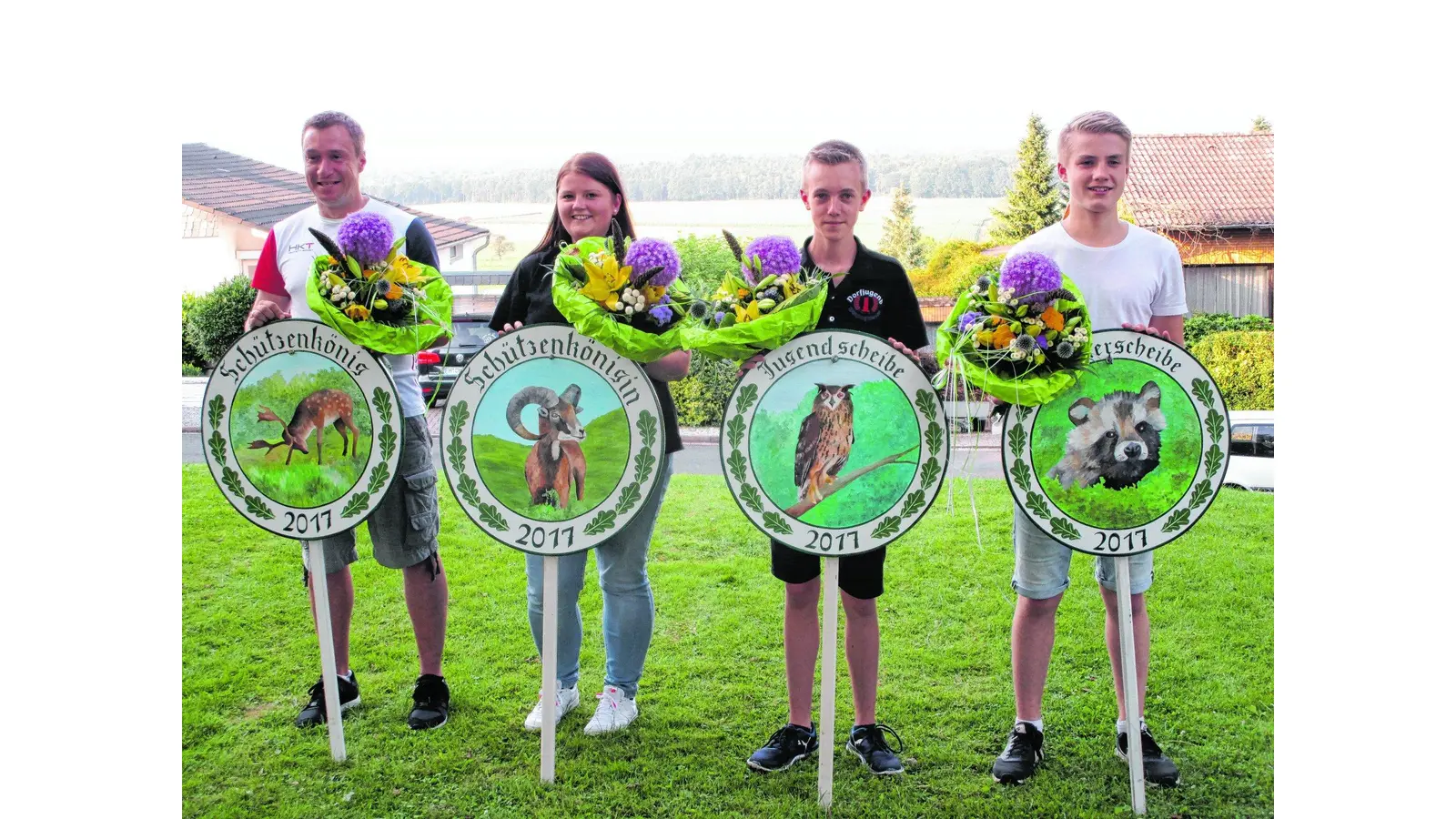 Neue Schützenkönige (Foto: gj)