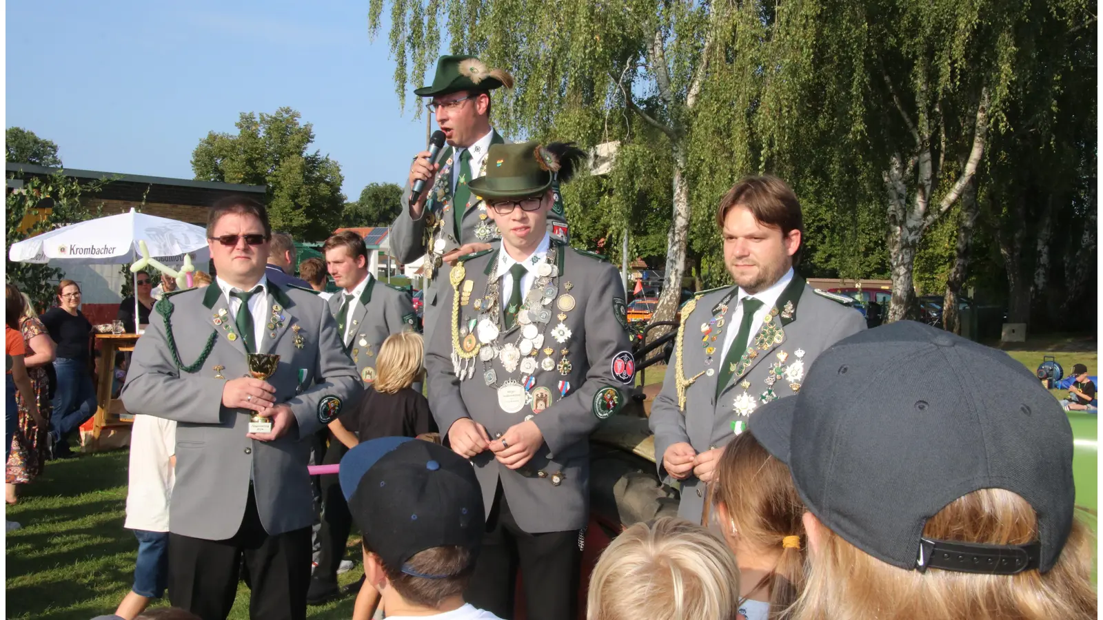 Impressionen vom Schützenfest Großenheidorn. (Foto: gi)