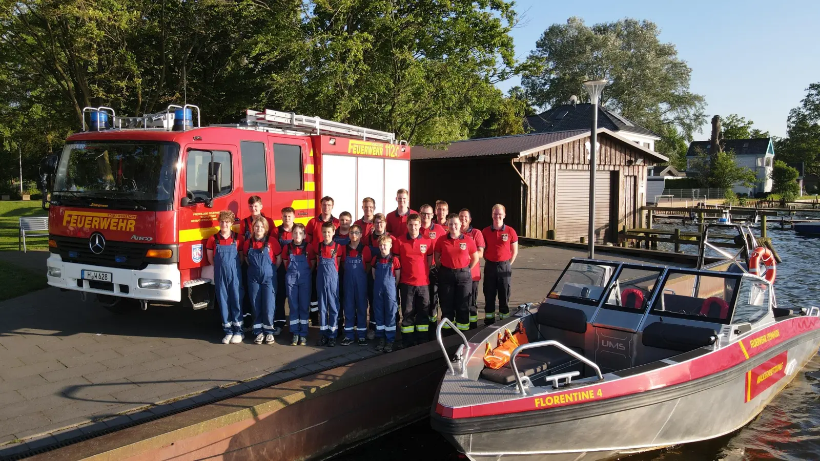 Eingespieltes Team: Die Jugendfeuerwehr Steinhude. (Foto: Feuerwehr)