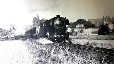 Historisches Foto aus Bad Nenndorf. (Foto: Eisenbahnfreunde Lauenau / Repro gk)