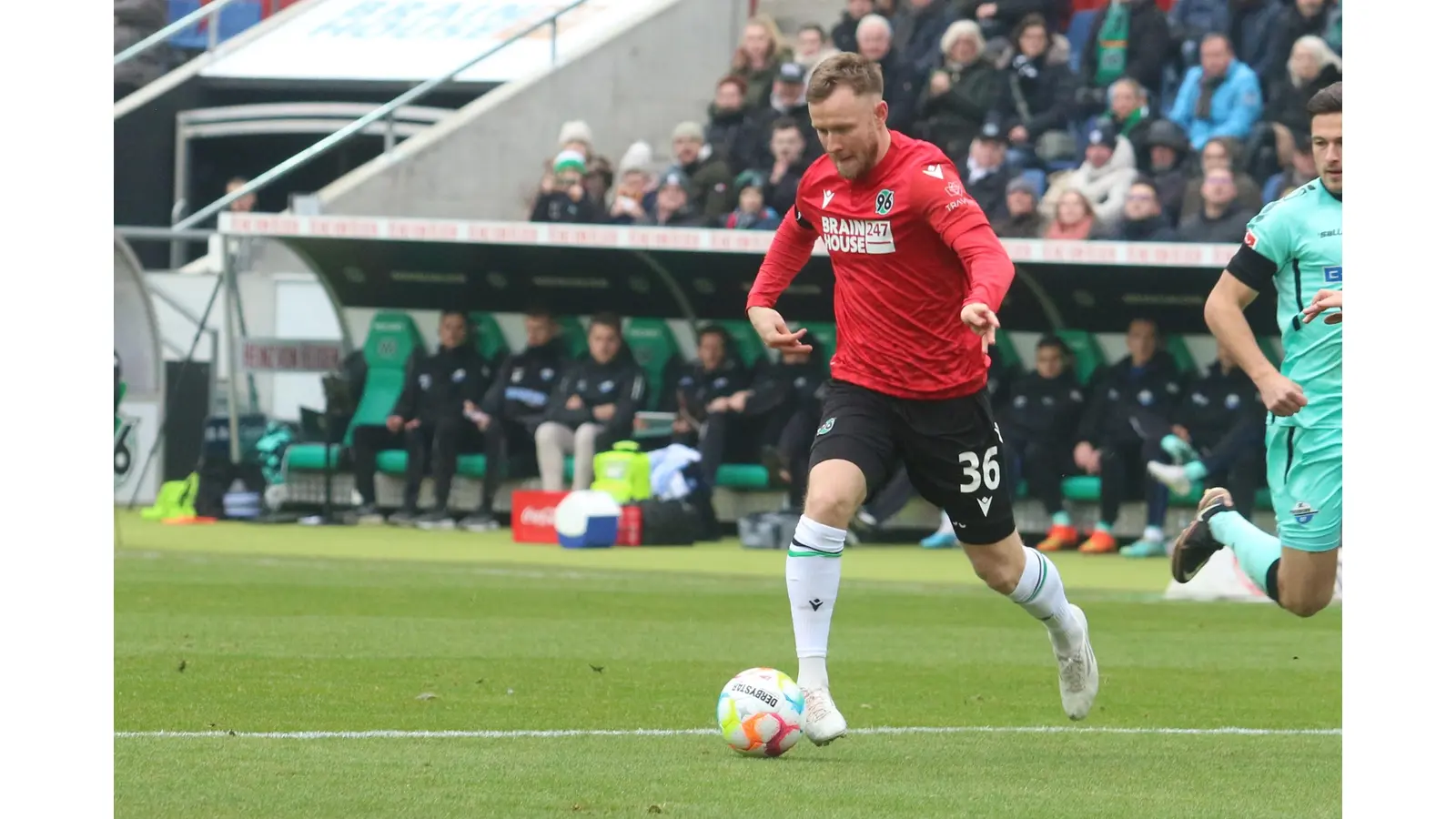 Cedric Teuchert, bester 96-Torschütze in der letzten Saison. (Foto: bb)