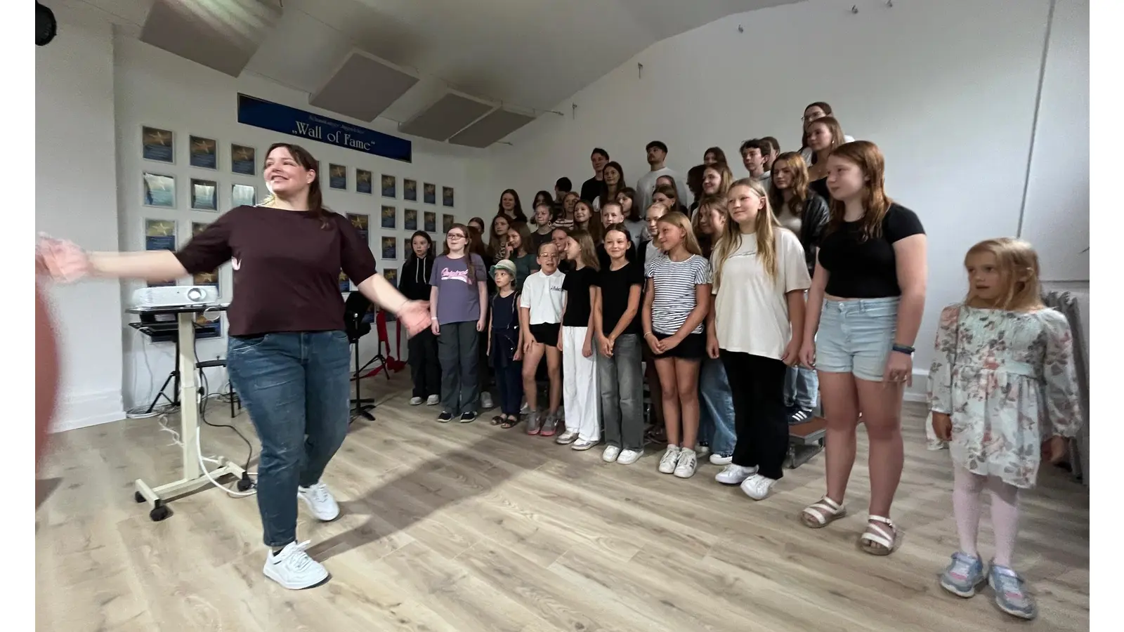 Das neue Chorhaus wurde natürlich auch musikalisch eingeweiht. (Foto: nd)