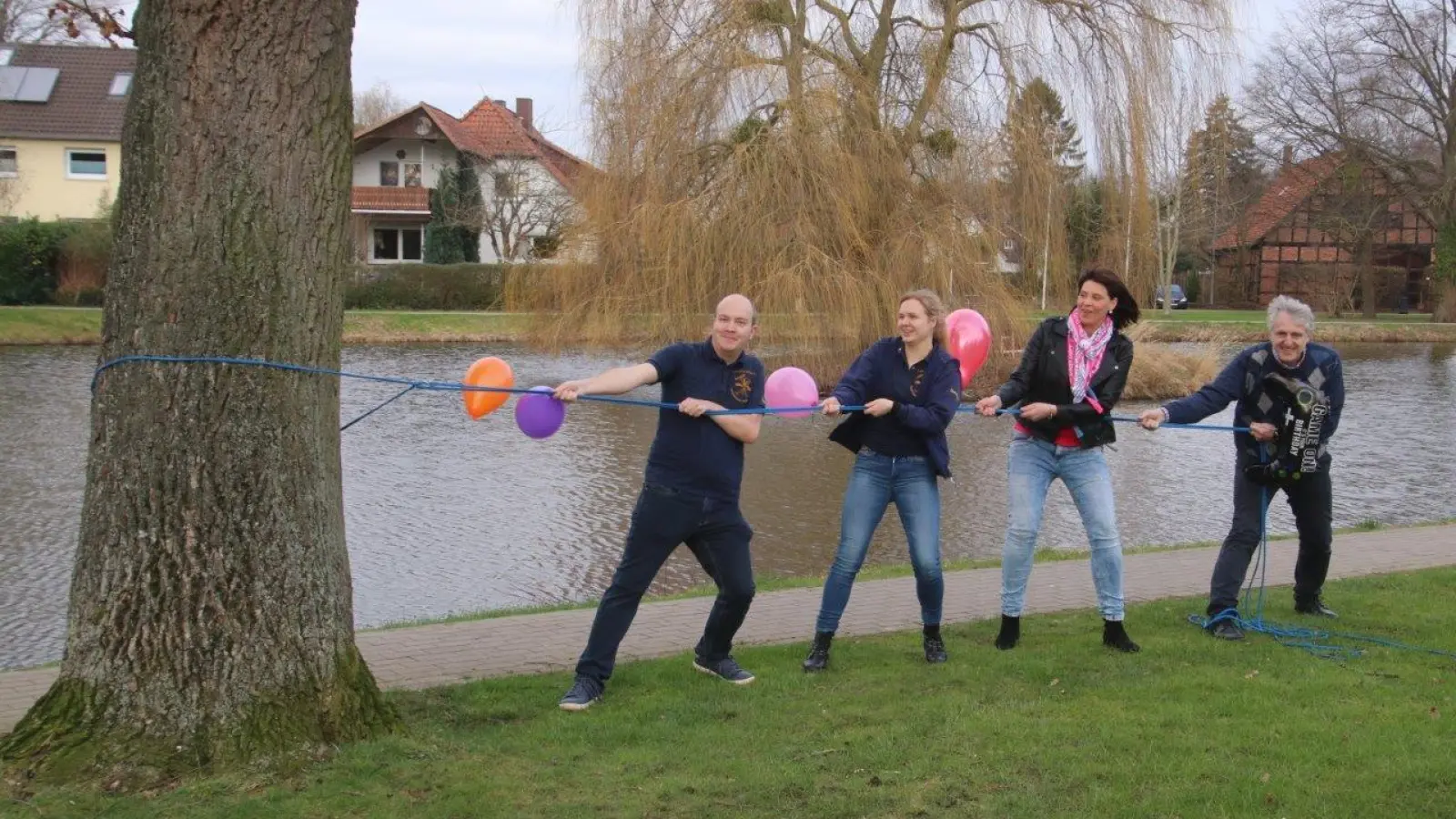 Die Organisatoren des Osterferienspaßes ziehen an einem Strang.  (Foto: privat)