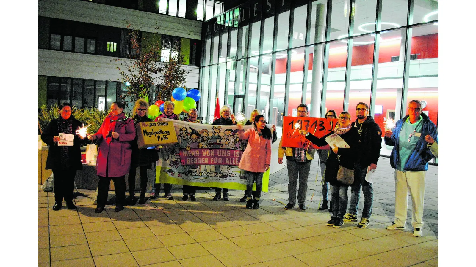 Pflegenotstand: Das Soll ist jetzt voll (Foto: jh)