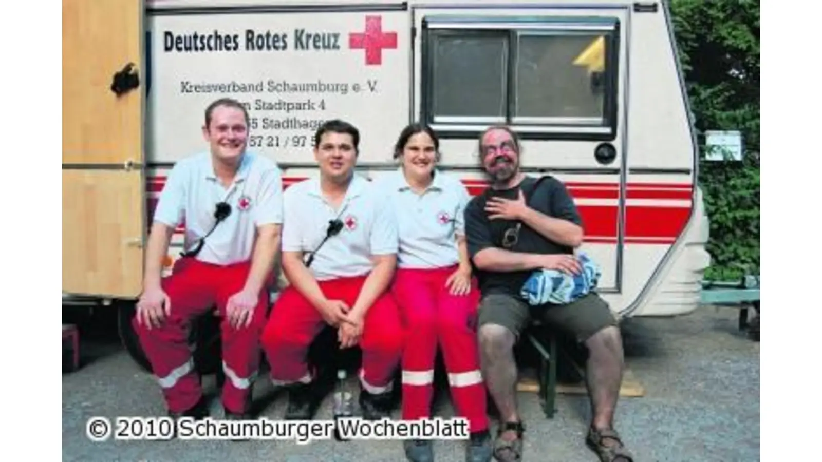 DRK ist bei großer Hitze auf Spectaculum dabei (Foto: red)