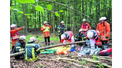 Rettungspunkte verhindern Verirren (Foto: wa)