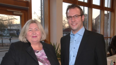 Die Fraktionsvorsitzenden: Christiane Schweer (CDU) und Martin Ehlerding (SPD).<br> (Foto: gi)