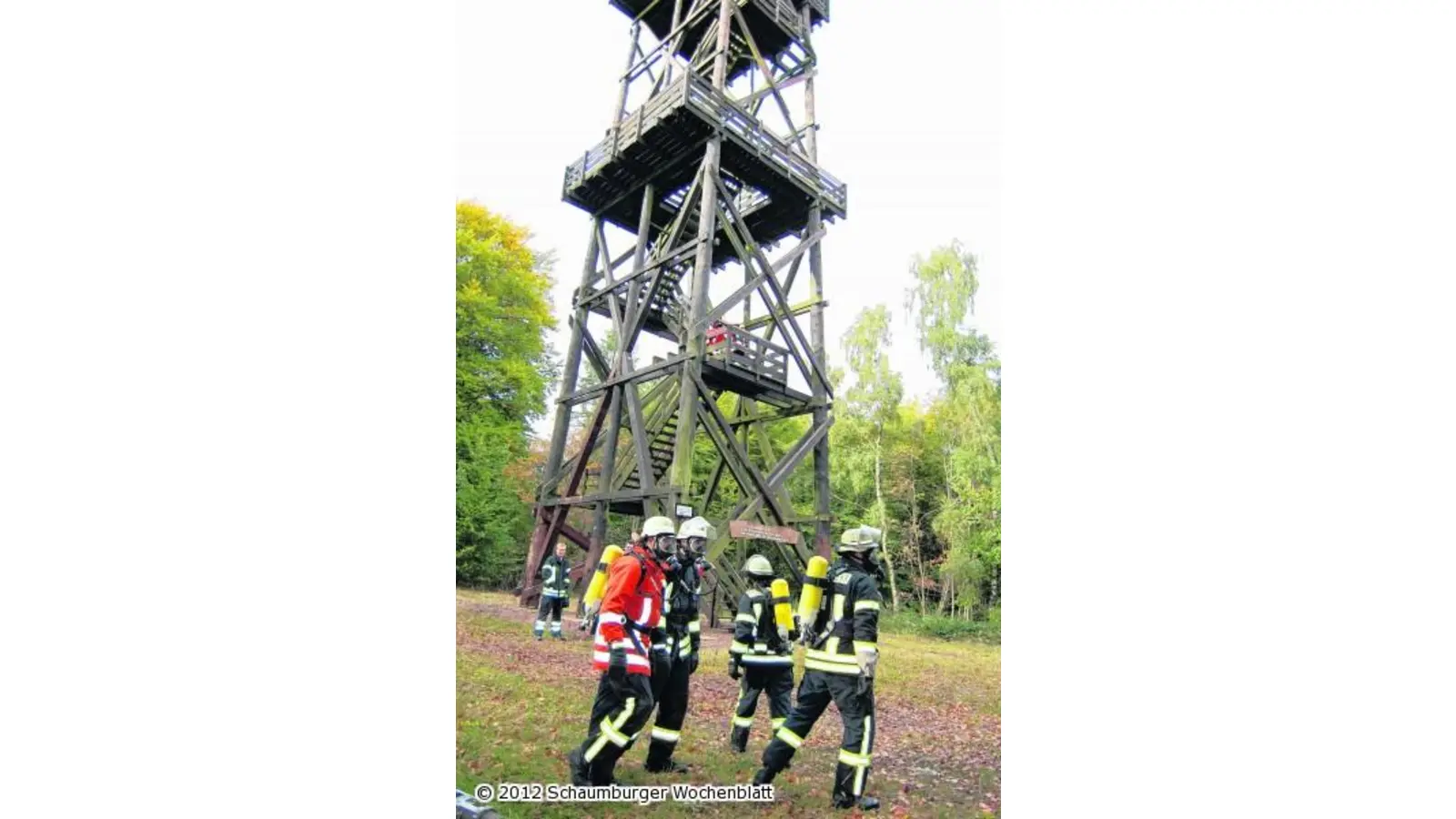 Mit 300 Bar Luftdruck auf der Übungsstrecke unterwegs (Foto: ste)