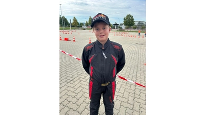 Kartfahrer Logan Brandts. (Foto: Privat)