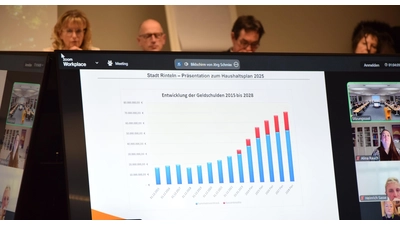 Die Schulden der Stadt steigen und steigen. 2028 könnte die 70 Millionen Euro Grenze erreicht werden. Die Schuld sieht der Rintelner Rat vor allem beim Land und im Bund, wo die selbstauferlegte Schuldenbremse zu Lasen der Kommunen gehe und deren Selbstverwaltung in Gefahr bringe.  (Foto: ste)