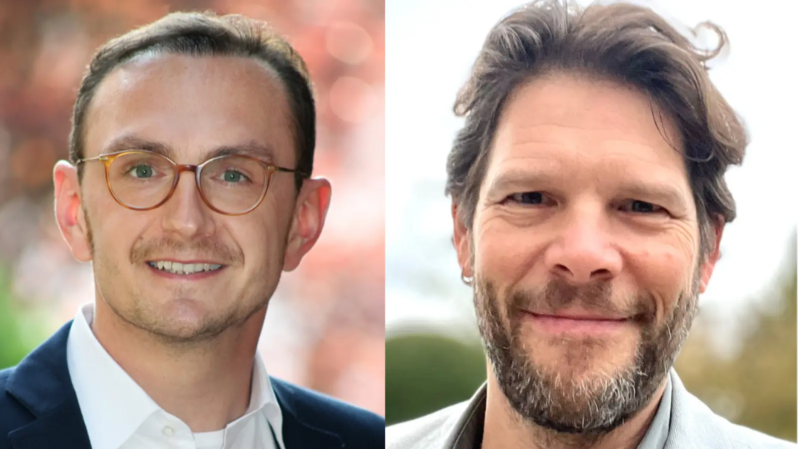 Leiten das Hölty-Gymnasium ab Februar: Robert Conrad (li.) und Stefan Kern. (Repro: privat)