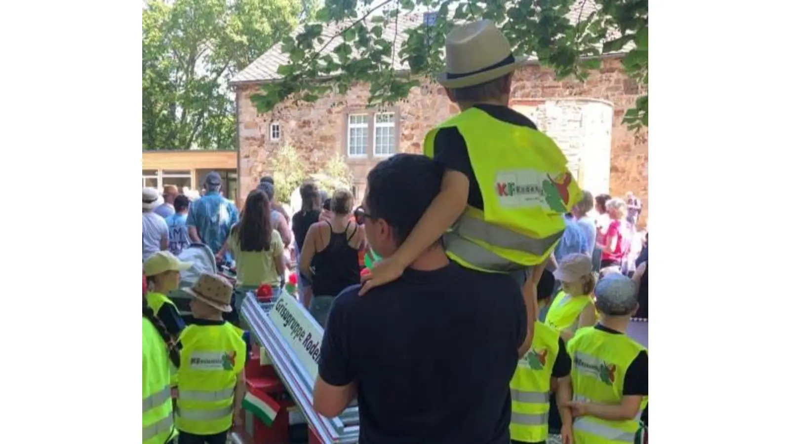 Die Kinderfeuerwehr ist präsent in Rodenberg, wie hier beim Kinderschützenfest. (Foto: privat)