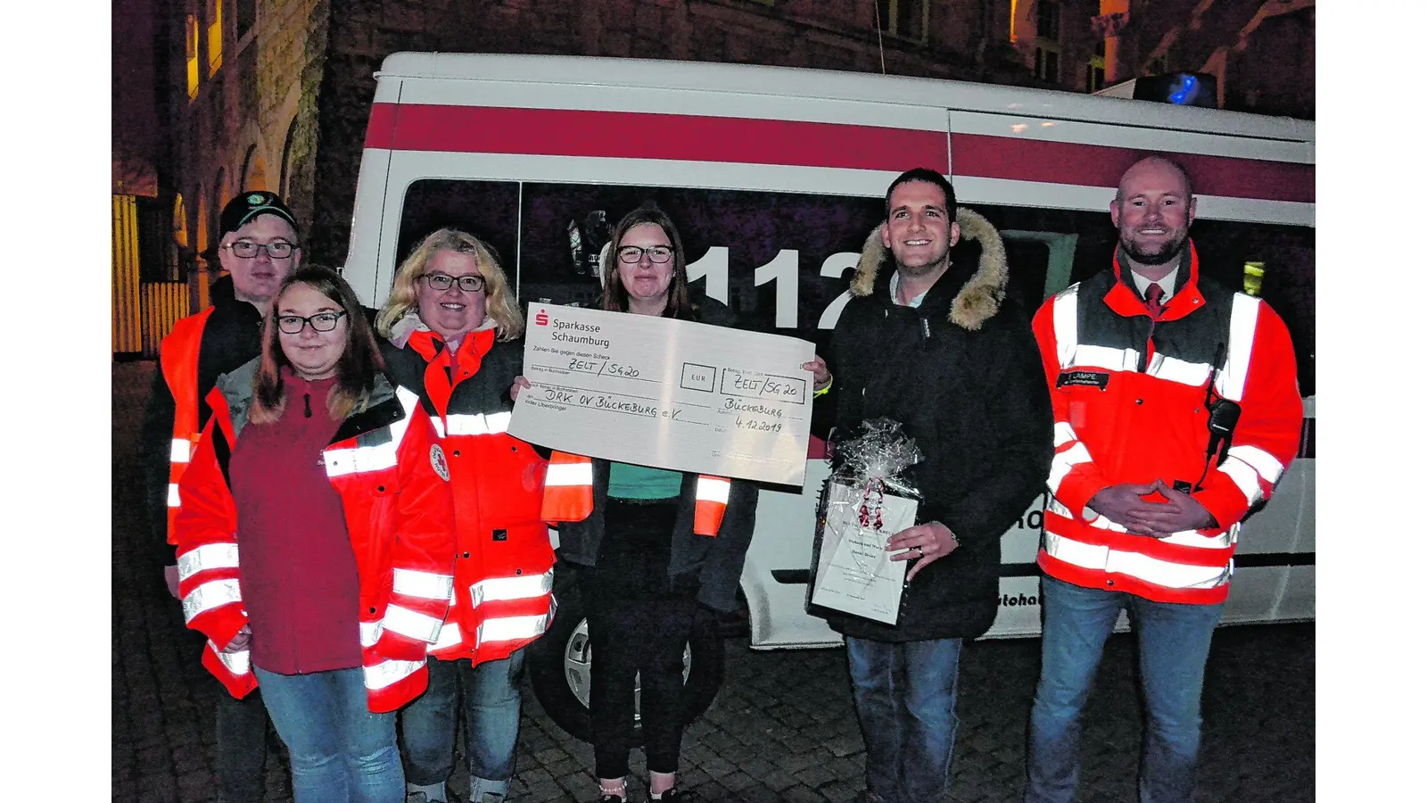 Die DRK Helfer bekommen ein neues Dach über den Kopf (Foto: tr)