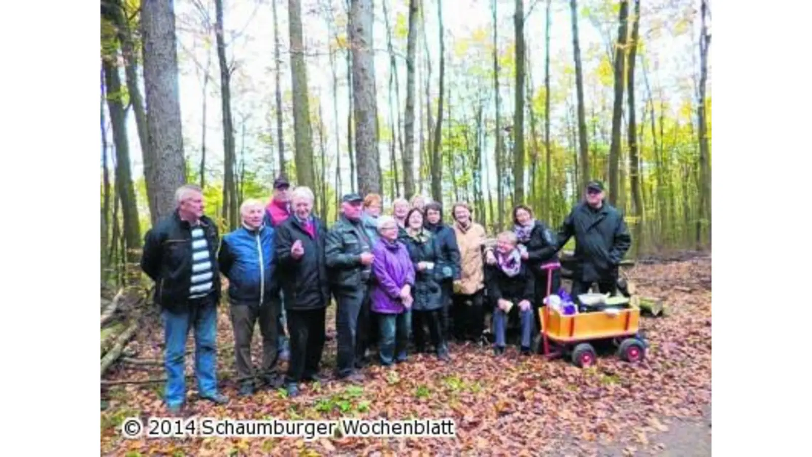 Wieder boßeln im Harrl (Foto: mk)