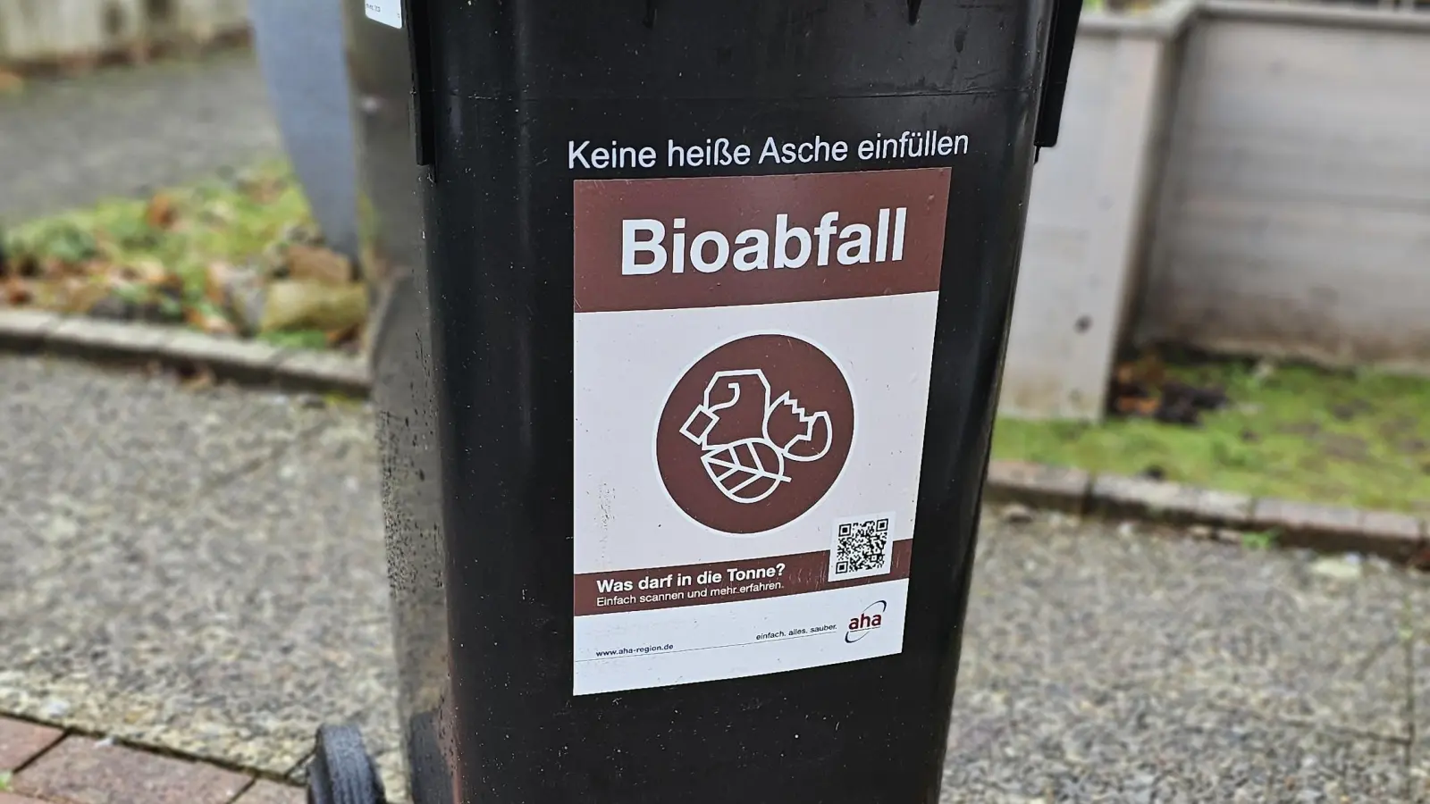 Biotonne. (Foto: tau)