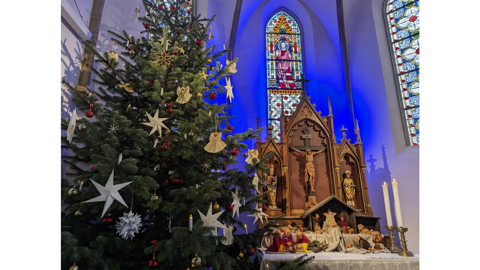 Ein Blick in die Kirche. (Foto: Cochlovius)