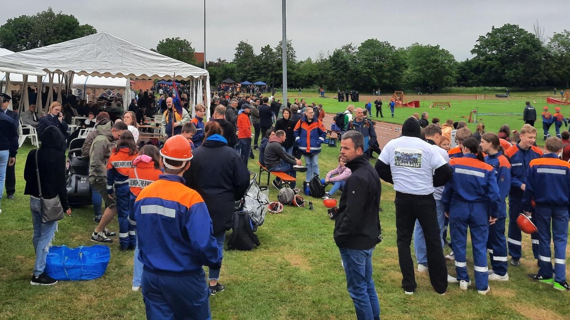 Der Bezirksentscheid der Jugendfeuerwehr wurde am Wochenende in Rodenberg durchgeführt. (Foto: ds)